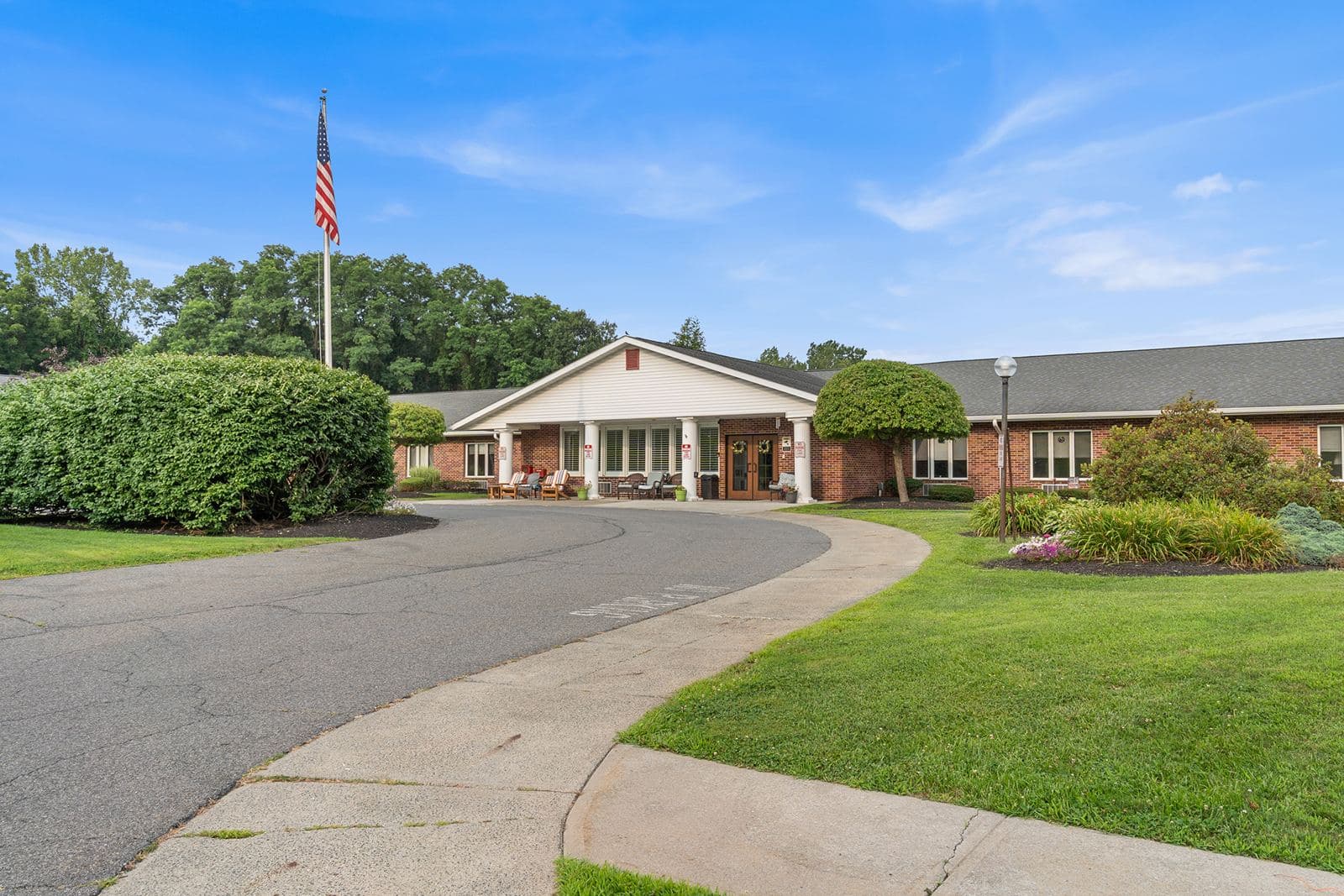 Elderwood at Colonie, front entrance