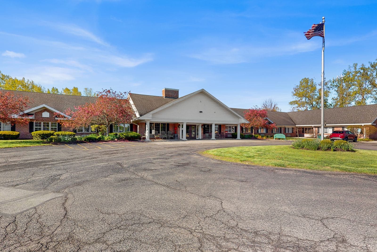 Elderwood at Fairport, front entrance