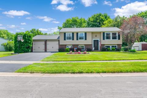 81 Castle Grove Drive, Split-level with pool